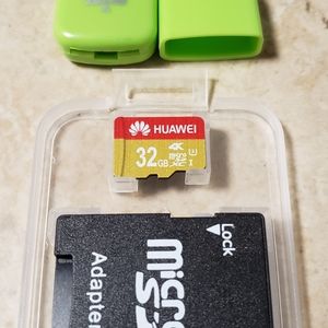 32 GB 4k Micro SD Card W/ USB Adapter